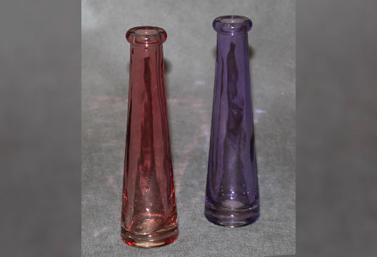 Ваза в виде колбы (цветная)